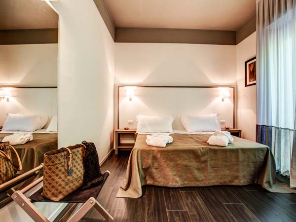 Le camere dell'hotel